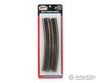 Atlas Ho 535 Code 83 Curved Snap Track -- 22 Radius Pkg(6) & Turnouts