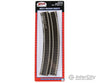 Atlas Ho 536 Code 83 Curved Snap Track -- 24 Radius W/Brown Ties Pkg(6) & Turnouts