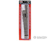 Atlas Ho 563 Code 83 Turnout With Nickel-Silver Rail And Brown Ties - Custom Line(R) -- No. 6 Left