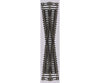 Atlas Ho 571 Code 83 Crossing - Nickel Silver With Brown Ties -- 12-1/2 Degrees Track & Turnouts
