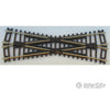 Atlas Ho 572 Code 83 Crossing - Nickel Silver With Brown Ties -- 19 Degrees Track & Turnouts