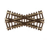 Atlas Ho 574 Code 83 Crossing - Nickel Silver With Brown Ties -- 30 Degrees Track & Turnouts
