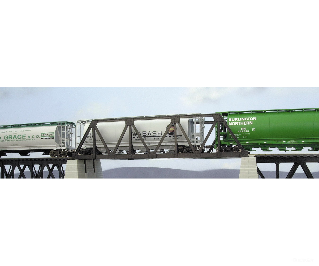 Atlas Ho 590 Code 83 Warren Truss Bridge Tunnels & Bridges