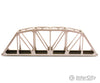 Atlas Ho 593 18 Through-Truss Bridge - Kit -- Code 83 Track (Black) Tunnels & Bridges