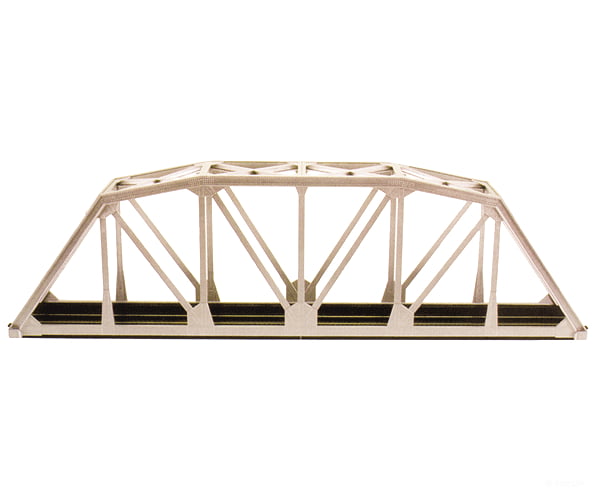 Atlas Ho 594 18 Through-Truss Bridge - Kit -- Code 83 Track (Silver) Tunnels & Bridges