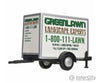 Atlas Ho 60000097 Standard Single-Axle Box Trailer - Assembled -- Greenlawn Landscape Experts