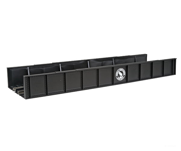 Atlas 70000001 Decorate Plate Girder Bridge W/Code 100 Track -- Great Northern (Black White) Tunnels