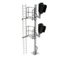 Atlas 70000096 Double-Head Modern Hooded Signal - All Scales System -- Left Hand Signals & Catenary
