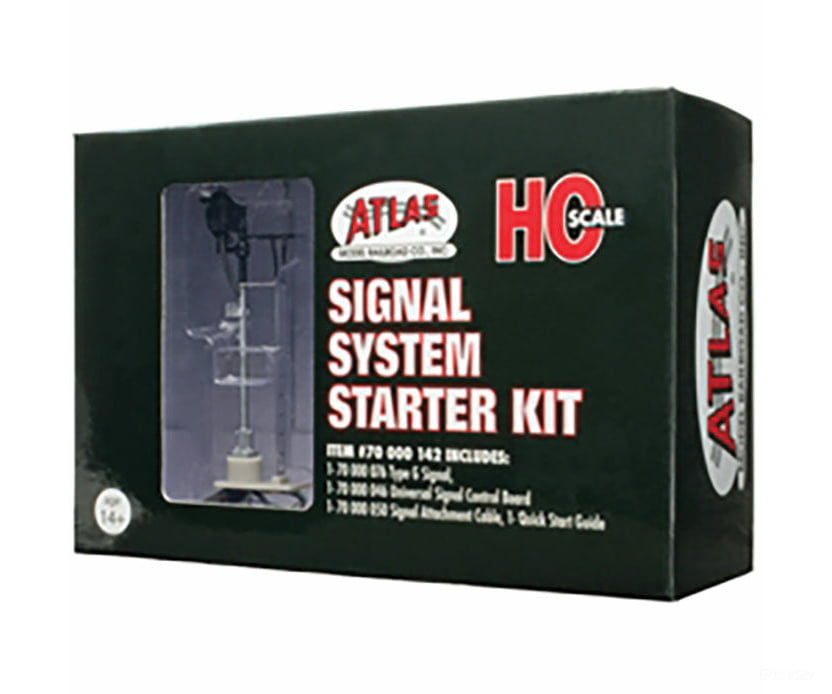 Atlas Ho 70000142 Signal Starter Set - All Scales System -- 1 Each: Single-Head Type G Control Board