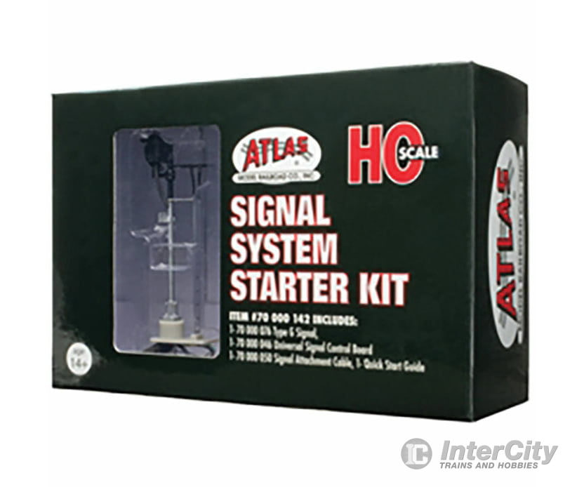 Atlas Ho 70000142 Signal Starter Set - All Scales System -- 1 Each: Single-Head Type G Control Board