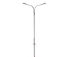 Atlas 70000167 Double-Arm Streetlight 3-Pack - Warm White Led -- Gray Lights & Electronics