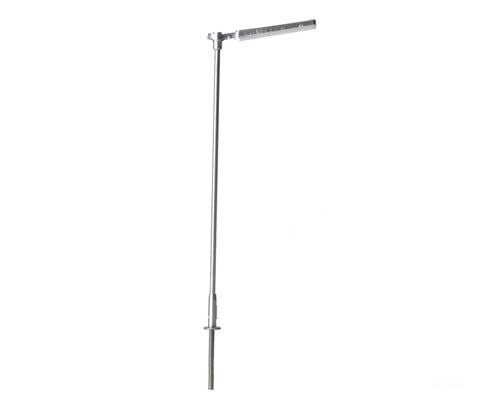 Atlas 70000171 Single-Arm Parking Lot Light 3-Pack - Warm White Led -- Gray Lights & Electronics