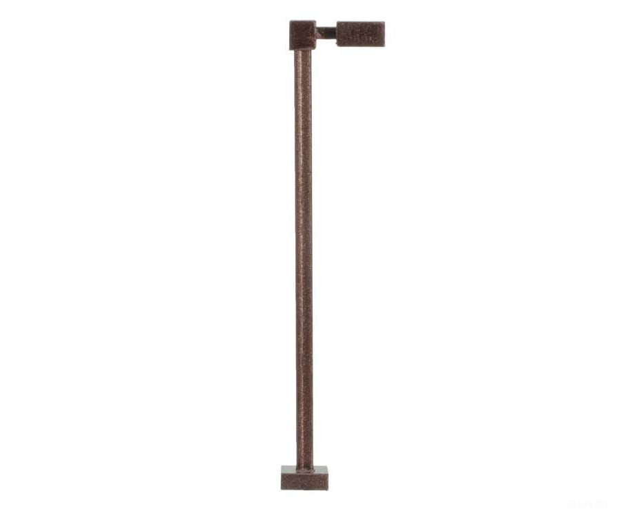 Atlas 70000202 Single-Arm Square Led Light 3-Pack -- Bronze (Cool White Led) 15 Scale Feet Tall