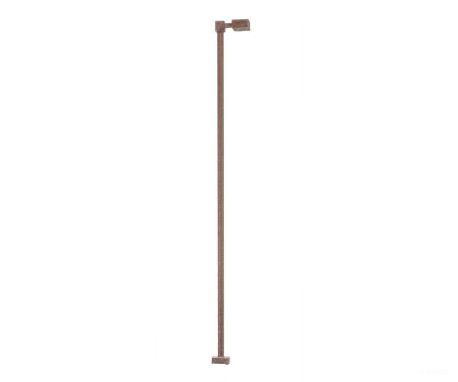Atlas 70000206 Single-Arm Square Led Light 3-Pack -- Bronze (Cool White Led) 30 Scale Feet Tall