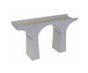 Atlas 70000224 Double-Track Concrete Viaduct -- 18 X 5-1/4 Cm Variable Height Structures