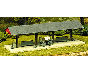 Atlas 707 Station Platform - Kit -- 2-1/8 X 6-1/2 5.4 16.3Cm Structures