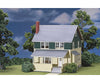Atlas 711 Kates Colonial Home -- Kit - 4-1/4 X 5-5/8 5-1/8 10.6 14 12.8Cm Structures