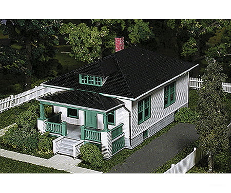 Atlas 712 Barbs Bungalow -- Kit - 6-1/4 X 3 2-3/4 Structures