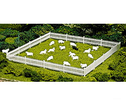 Atlas 779 Animals -- Sheep (12 White 1 Black) Figures