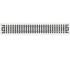 Atlas 821 Straight Snap-Track(R) Nickel-Silver Rail -- 9 22.9Cm (Black Ties) Pkg(6) Track & Turnouts