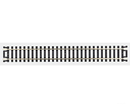 Atlas 821 Straight Snap-Track(R) Nickel-Silver Rail -- 9 22.9Cm (Black Ties) Pkg(6) Track & Turnouts