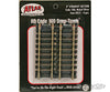 Atlas Ho 823 Straight Snap-Track(R) Nickel-Silver Rail -- 3 7.6Cm (Black Ties) Pkg(4) Track &