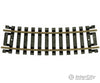 Atlas Ho 832 Code 100 Curved Snap-Track(R) Nickel-Silver Rail -- 1/2 Section 15 Radius (Black Ties)