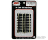 Atlas Ho 835 Code 100 Curved Snap-Track(R) Nickel-Silver Rail -- 1/3 Section 18 Radius (Black Ties)