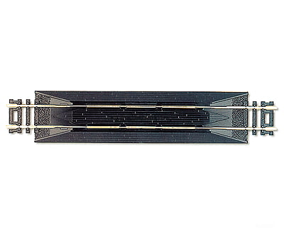 Atlas Ho 844 Rerailer -- Nickel-Silver Rail Black Ties Track & Turnouts