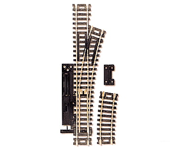 Atlas 861 Code 100 Snap-Switch(R) Manual Turnout - Nickel Silver Rail -- Right Hand Track & Turnouts