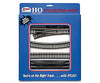 Atlas Ho 88 Snap Track Code 100 Starter Set -- Nickel-Silver Rail Black Ties & Turnouts