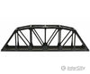 Atlas Ho 888 18 Through Truss Bridge Kit W/Code 100 Track -- Black Tunnels & Bridges