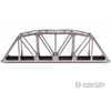 Atlas Ho 889 18 Through Truss Bridge Kit W/Code 100 Track -- Silver Tunnels & Bridges