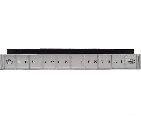 Atlas 891 Decorated Plate Girder Bridge W/Code 100 Track - Kit -- New York Central (Silver Black)