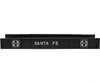 Atlas 893 Decorated Plate Girder Bridge W/Code 100 Track -- Santa Fe (Black White) Tunnels & Bridges