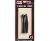 Atlas N 2010 Code 55 Track W/Nickel-Silver Rail & Brown Ties -- 10 Radius Full Curve Pkg(6) Turnouts