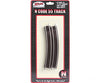 Atlas N 2012 Code 55 Track W/Nickel-Silver Rail & Brown Ties -- 11-1/4 Radius Full Curve Pkg(6)