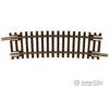 Atlas N 2013 Code 55 Track W/Nickel-Silver Rail & Brown Ties -- 11-1/4 Radius Half Curve Pkg(6)