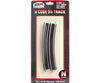 Atlas N 2014 Code 55 Track W/Nickel-Silver Rail & Brown Ties -- 12-1/2 Radius Full Curve Pkg(6)