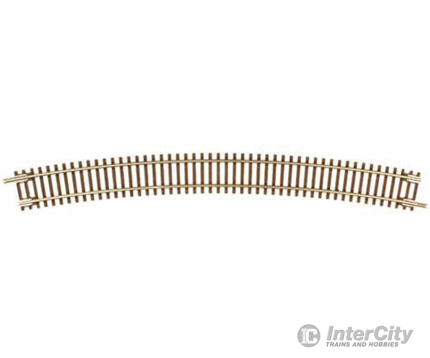 Atlas N 2020 Code 55 Track W/Nickel-Silver Rail & Brown Ties -- 16-1/4 Radius Full Curve Pkg(6)