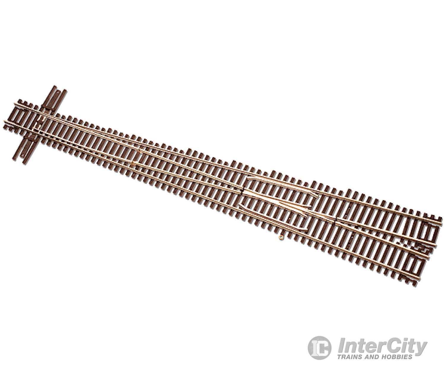 Atlas N 2054 Code 55 Turnout Nickel-Silver Rail Brown Ties -- No.10 Left Hand Track & Turnouts