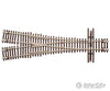 Atlas N 2057 Code 55 Turnout Nickel-Silver Rail Brown Ties -- #3.5 Wye Track & Turnouts