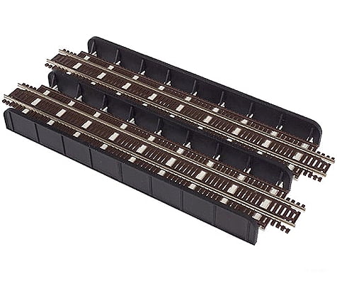 Atlas N 2081 Code 55 Through Plate Girder Bridge Kit -- Double-Track Tunnels & Bridges
