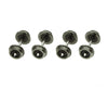 Atlas N 22020 33 Blackened Metal Wheels -- Pkg(12) Parts