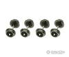 Atlas N 22020 33 Blackened Metal Wheels -- Pkg(12) Parts