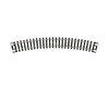 Atlas 2510 Curved Snap-Track(R) -- 9-3/4 Radius Black Ties Pkg(6) Track & Turnouts