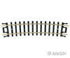 Atlas N 2521 Curved Snap-Track(R) -- Half 11 Radius Black Ties Pkg(6) Track & Turnouts