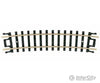 Atlas N 2521 Curved Snap-Track(R) -- Half 11 Radius Black Ties Pkg(6) Track & Turnouts