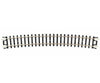 Atlas N 2526 Curved Snap-Track(R) -- 19 Radius Black Ties Pkg(6) Track & Turnouts