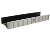 Atlas 2554 Decorated Code 80 Plate-Girder Bridge -- Union Pacific (Silver W/Red White Blue Logo)